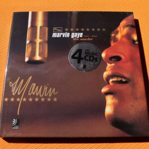 Marvin Gaye - The Master 1961-1984 (earbook, 4 CD, 108 páginas, mide 28.5 x 28.5 cm)