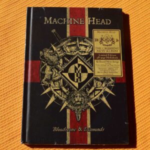 Machine Head - Bloodstone & Diamonds (digibook CD, 48 páginas, mide 14 x 19 cm.)
