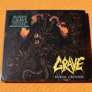 Grave - Burial Ground (digipak CD)