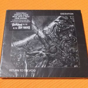 Execration - Return To The Void (digipak CD)