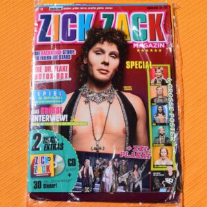 Rammstein - Zick Zack (CD, revista 32 pág, 28 x 21 cm, 30 stickers)