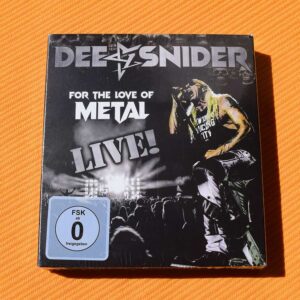 Dee Snider - For The Love Of Metal Live (digipak CD + DVD + Blu-ray)