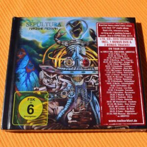 Sepultura - Machine Messiah (digibook CD + DVD)