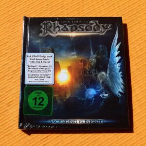 Luca Turilli's Rhapsody - Ascending To Infinity (digibook CD + DVD)