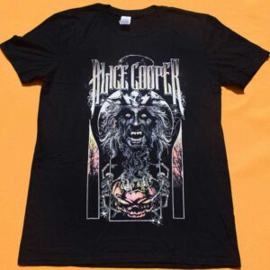 Alice Cooper - I Am Halloween (talla M, marca Gildan, estampado adelante y atrás)