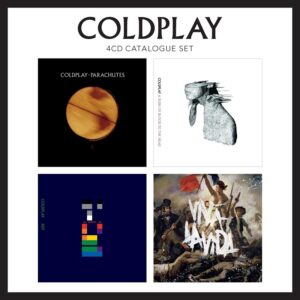 Coldplay - 4 CD Catalogue Set (box-set, 4 CD, cada uno en caja individual y con su respectivo folleto)