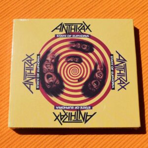 Anthrax - State Of Euphoria "30th Anniversary Edition" (digipak 2 CD, folleto 20p)
