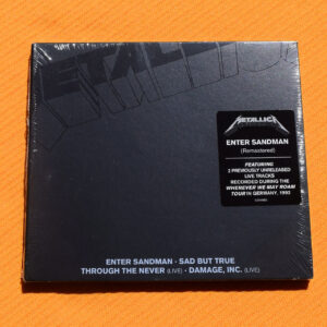 Metallica - Enter Sandman (digipak CD, disco negro)